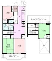 ガーデンライフ久里浜5番館の間取り