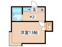 ボ-ジャ-ディンの間取り