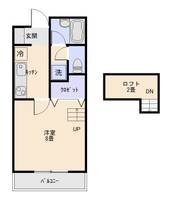 市川第5ハイツの間取り
