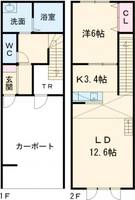 物件の間取り画像