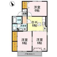 セジュール北浦の間取り