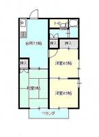 宮川ハイツの間取り
