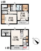 東京都中野区沼袋1(マンション)の賃貸物件の間取り