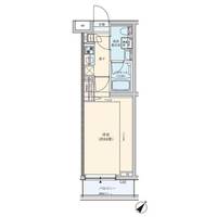 ロアール鵜の木の間取り