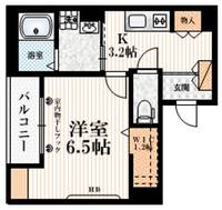 東京都渋谷区千駄ヶ谷2(マンション)の賃貸物件の間取り
