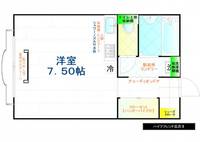 ハイツフレンド広沢IIの間取り