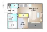 物件の間取り画像