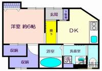 埼玉県志木市中宗岡4(アパート)の賃貸物件の間取り