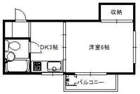 サニーフラットの間取り