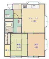 武町住居 東の間取り