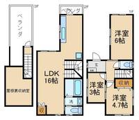 物件の間取り画像