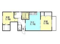Calm Hills 5番館の間取り