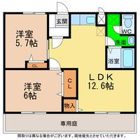 マツモトGマンションA・Bの間取り