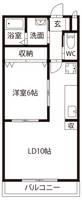 グランドハイツ矢三の間取り