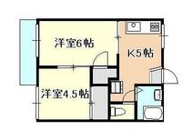 レジデンス中田の間取り