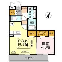 大阪府大阪市平野区平野宮町2(アパート)の賃貸物件の間取り
