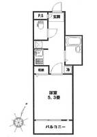 マリオン駒場の間取り