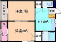物件の間取り画像