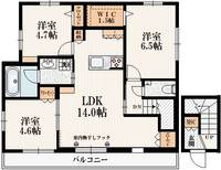 物件の間取り画像