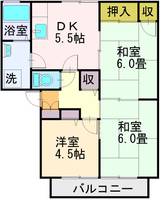 物件の間取り画像