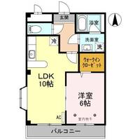 栃木県宇都宮市駒生町(アパート)の賃貸物件の間取り