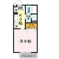 京都府福知山市字堀(アパート)の賃貸物件の間取り