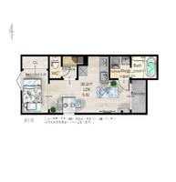 物件の間取り画像