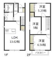岡山県岡山市南区新保(一戸建)の賃貸物件の間取り