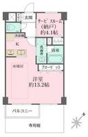 パークサイド六本木の間取り