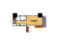 福岡県福岡市中央区大手門3(マンション)の賃貸物件の間取り