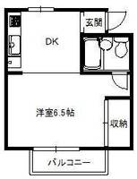 サニーフラットの間取り