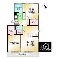 物件の間取り画像