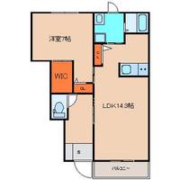 栃木県小山市駅南町3(アパート)の賃貸物件の間取り
