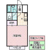 ドミール武藤 B棟の間取り