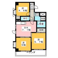 ライオンズマンション浦和県庁前の間取り