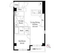 マリエッタ町屋の間取り