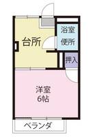 慶應フジビューハイツの間取り