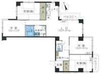 東京都大田区池上3(マンション)の賃貸物件の間取り