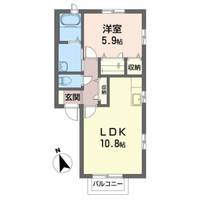 物件の間取り画像