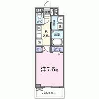 埼玉県吉川市大字高久(アパート)の賃貸物件の間取り
