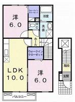 フラン コート イーストの間取り