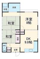 埼玉県上尾市本町1(一戸建)の賃貸物件の間取り