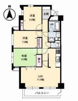 物件の間取り画像