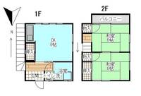 松崎アパートの間取り