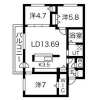 LAYLA27(レイラ27)の間取り