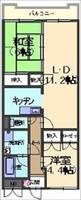 物件の間取り画像