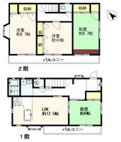 物件の間取り画像