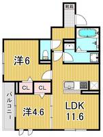 物件の間取り画像