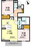 物件の間取り画像