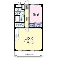 京都府久世郡久御山町佐古外屋敷(マンション)の賃貸物件の間取り